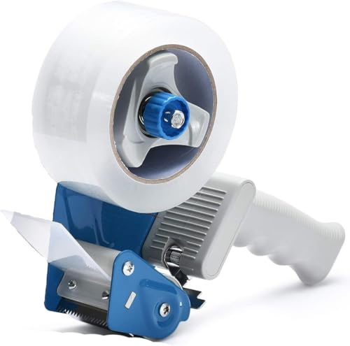 Verpackungsband-Spenderpistole, FCL 2 Zoll Klebeband-Abroller mit 2-Zoll-Karton-Verpackungsband, leichter industrieller Seitenladen-Bandspender