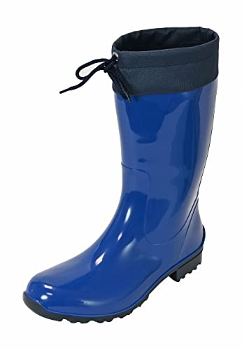Regenliebe Damen Gummistiefel de Fieselregen Regenstiefel Langschaft