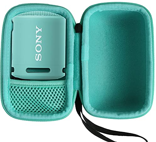 Khanka Hard Case Carrying Travel Bag for Sony SRS-XB13 Compact and Portable Waterproof Wireless Speaker. (Powder Blue)