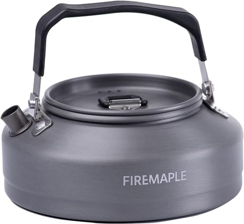Fire-Maple FMC-T3 Bouilloire pour Camping et Randonnée Pique-nique Ultraléger Portable, en Aluminium Anodisé Dur, Facile à Nettoyer, Théière et Cafetière.