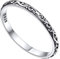 FOCALOOK Herren Ring 925 Silber Vorsteckring Ehering Trauring Verlobungsring Partnerring Vintage Keltischen Knoten Muster Schmuck Accessoire für Hochzeit Größe 62 (19.7)