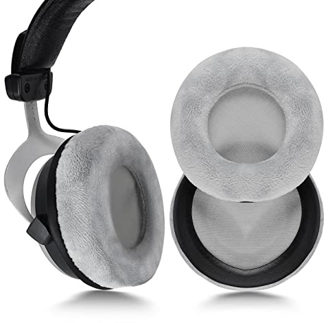 XBERSTAR Ersatz-Ohrpolster für Beyerdynamic DT 990 / DT880 / DT770 Pro Over-Ear-Studio-Kopfhörer (grau)