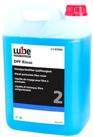 Lube1 DPF Rinsing Liquid 5L I Partikelfilter Reiniger Diesel I Sauberer Dieselpartikelfilter durch DPF Reiniger, dadurch weniger Kraftstoffverbrauch
