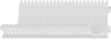 Fvoagaou 3 Klare Kunststoff Ständer Plätzchen Halter Ausstellungsstand Platz Kartenhalter Display Staffelei Bei Hochzeiten, Geburtstagsfeier (24 Pack)