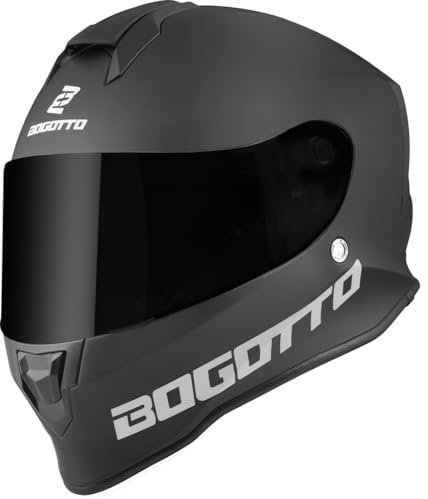Bogotto H151 Solid Helm, schwarz matt, L