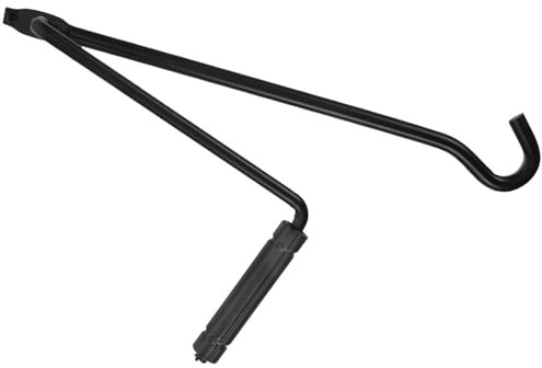 UKCOCO Wagenhebergriff Scherenheber Kurbelgriff Aus Stahl Für Auto Und LKW Ergonomischer Handkurbelgriff Für Effiziente Autoreparatur Und Fahrzeughebung Tragbar Und Robust