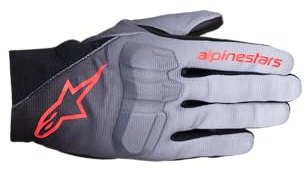 Alpinestars Reef V2 Guanti da moto da donna, grigio/nero/rosa, S