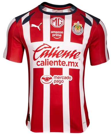 Puma Men's Chivas Replica 25-26 Jersey, Red Home AH25, Medium