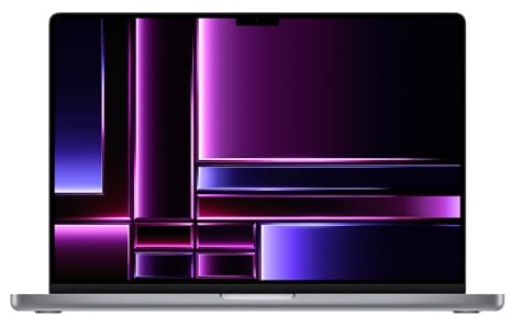 2023 Apple MacBook Pro con Apple M2 Pro Chip (16-Pulgadas, 16GB RAM, 512GB SSD de Almacenamiento) (QWERTZ German) Gris Espacial (Reacondicionado)