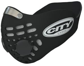 Respro City, Maschera respiratoria, Nero, L