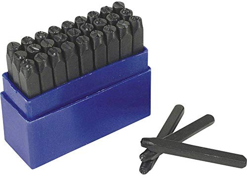 Brüder Mannesmann Schlagbuchstaben, 6 mm DIN 1451, M 244-06, schwarz