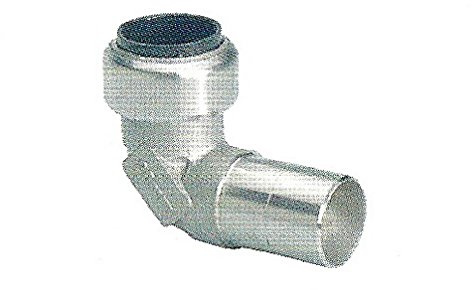 Edelstahl Steckfitting Tectite Bogen 90° 18 mm Innen/Außen lösbar, TS001A