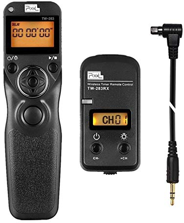 Pixel TW283-N3 Kabellose Kamera Fernauslöser Fernbedienung Timer Intervalle Kompatibel mit Canon R3 R5 10D 6D-II 1DX-II 1DX-III 1DS-III 1D-IV 1D-III 1D-II N 5D-II 5D-III 5D-IV 5D 5DS 6D 7D-II 50D
