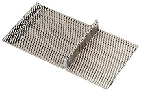 50 st/set stickmaskin nål stålnålar set hållbart tyg sömnad gör-det-själv hantverk verktyg tillbehör för stickmaskin KR830 KR838 KR850 (12 cm längd)