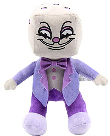 uiuoutoy Plush Soft Toys Devil Boss Ghost Mecup and Brocup Dolls Gift (King Dice)