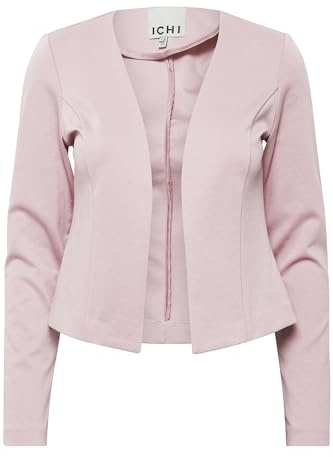 ICHI IHKATE Short BL Blazer - Chaqueta corta para mujer con elástico, Fragante Lila (143204), L