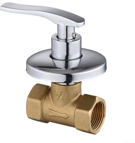Brass Shower Diverter Valve, Brass Quick Opening Drain Valve, Shower Diverter Valve, Shower Shutoff Valve, Water Pipe Shut-off Valve(3/4”)