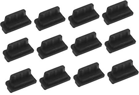 Uonlytech 32stücke USB-anschlussstopfen für Laptop-ladeanschluss Staubdicht und Schmutzabweisend aus Hochwertigem Silikon Langlebig und Praktisch