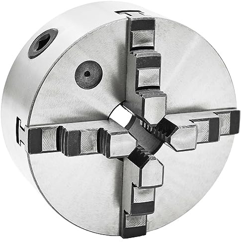 Rantry Selbstzentrierendes Drehfutter mit 4 Backen, 160 mm, Stahl, Werkzeugklemmen & Schraubstock