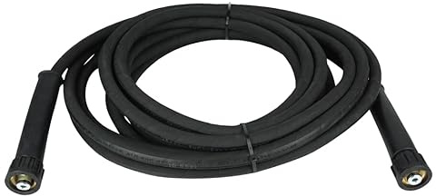 Profi Hochdruckschlauch | für Kärcher Kränzle Hochdruckreiniger | bis 400 bar | DN 10 | robust und flexibel | M22x1,5 IG x M22x1,5 IG | Schlauch (10 Meter)
