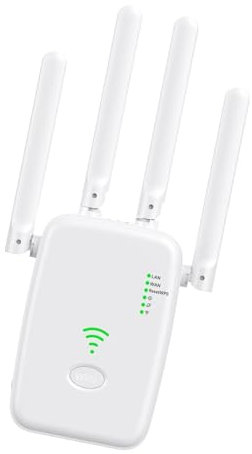 Ripetitore WiFi, Booster WiFi | Estensione di rete - Router di amplificatore di rete dell'amplificatore di segnale dell'estensione WiFi 300Mbps per Smartphone domestici