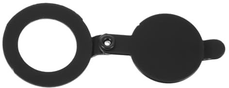 OSALADI Türspion-abdeckplatte Türspion Monitor Sichtschutz Einfach Zu Montieren Schwarz Lackiertes Kupfer