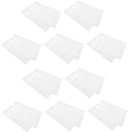 VILLFUL 10 Sheets Automatic Water Absorption Ice Bag Food Bags for Ice for Non-woven Fabric on The Back