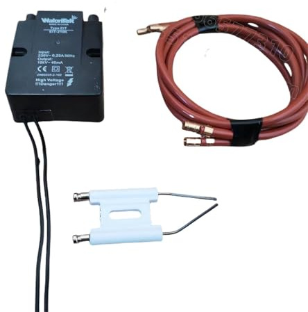 Oil Burner EIT-210K Fuel Ignition with High-Voltage Wire and Spark Needle - 220V Input and 15KV Output