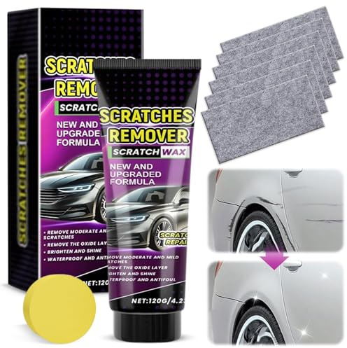 Auto Kratzer Reparaturpaste Kit,2025 Neues Nano Tuch Auto Kratzer Entferner Reparatur Paste Polierwachs,lack Reparatur Polieren Paste Für Cars Verschiedene Oberflächen (A)