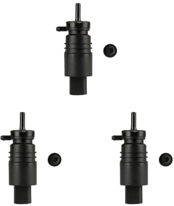 ZHAUPMCB Waschwasserpumpe Passend für Mercedes Benz W220 W210 W211 W163 W203 OE #2108690821 Windschutzscheiben-Scheibenwaschpumpenmotor Wischwasser Spritzwasserpumpe(Style A 3pcs)