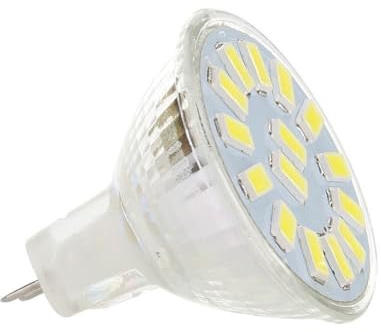 CZMDKEXM Low Voltage Lights LED Spotlight Bulbs MR11 GU4.0 2W 3W 4W AC/DC 12V 24V 30V Cool Warm White Lamp Replace Halogen Light 5733 SMD 9 12 15 LED Chips Household Bulbs (Color : Neutral White, Size
