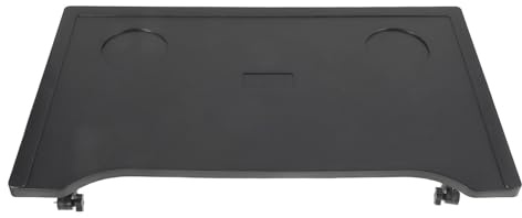 AUTSUPPL Plateau pour Fauteuil Roulant en Plastique Léger, Table Pliable avec Porte-gobelet, Accessoire Polyvalent pour Repas en Intérieur et Extérieur pour Adultes