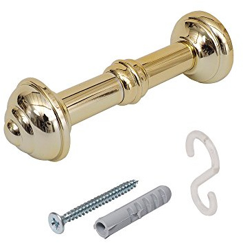 Liedeco Schalhalter 12 cm, ø 28 mm, 1 STK vermessingt