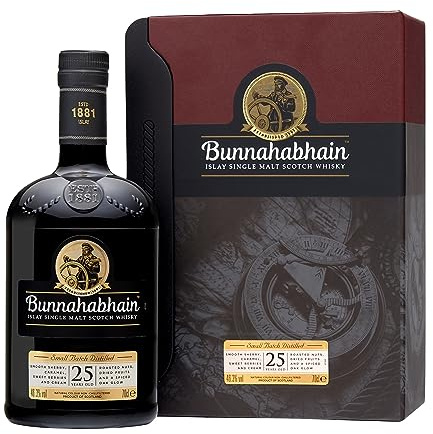 Bunnahabhain 25 Years Old Islay Single Malt Scotch Whisky 46,3% Vol. 0,7l in Giftbox
