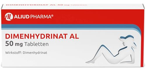 Dimenhydrinat AL 50 mg Tabletten, 20 St. Tabletten