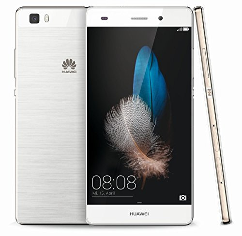 Huawei P8 Lite Double SIM 4G 16Go Blanc - smartphones (12,7 cm (5), 16 Go, 13 MP, Android, 5.0, Blanc)