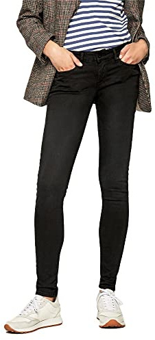 Pepe Jeans Soho, Pantaloni Donna, Black (Denim-s98), 29W / 32L