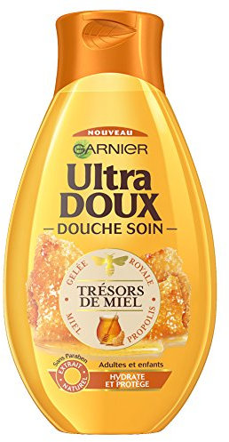 Garnier Ultra DOUX Gel Douche Soin Trésor de Miel 250 ml Lot de 3