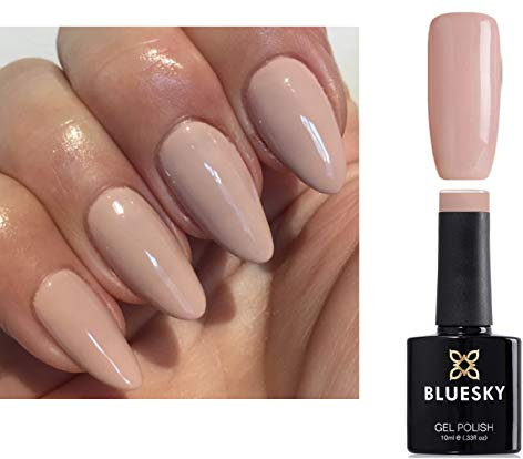 Bluesky Bare Nude Light Beige Nail Gel Polish UV LED Soak Off