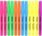 TWOHANDS Textmarker mit leuchtenden Farben und Meißelspitze, Schnelltrocknend, Feckensicher, Ideal für Schule und Büro, 12er Pack, 21304