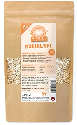 napfcheck Magenwohl – magenfreundliche Flockenmischung für Hunde - 750 g