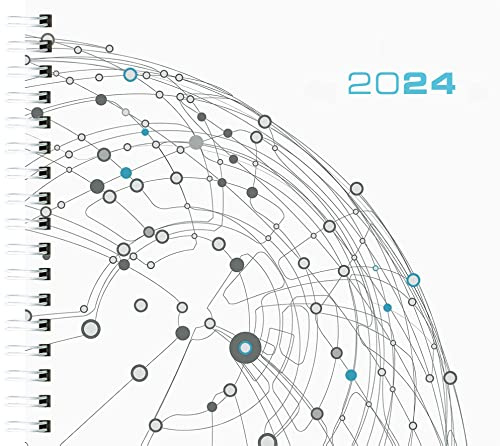 Wochenbuch Assessor 2024 - Bürokalender 15,8x14,7 cm - 1 Woche auf 2 Seiten - mit Ringbindung - Buchkalender - Notizbuch - 790-0098