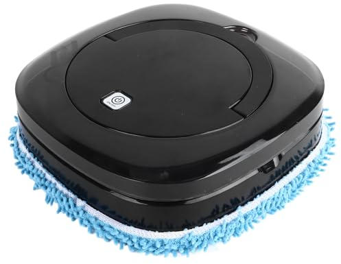 Robot pulitore per pavimenti, robot senza fili, particolarmente silenzioso, robot pulitore intelligente, cuscinetti rotanti per pulire pavimenti, bagnati e asciutti per pavimenti duri