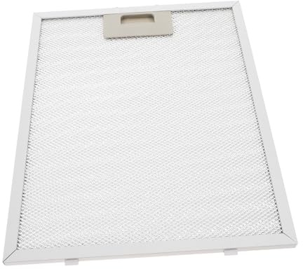 HONITANO Filtro de Grasa Metálico para Campana Extractora Malla Resistente de Aluminio Absorbe Grasas Fácil Instalación sin Herramientas Accesorio Duradero para Cocina