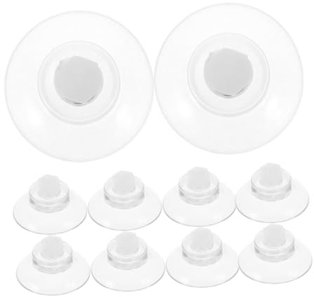 TOYANDONA 16pcs Strong Suction Fish Tank Suction Cups with Screw Nut for Glass Aquariums Practical Aquarium Accessories for Freshwater and Saltwater Tanks Easy Installation and Secure Fixing