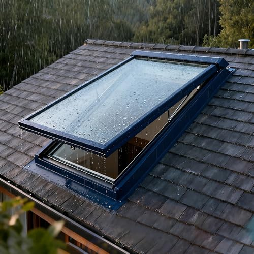 Generisch Dachfenster für Schräg- und Flachdächer – Dachboden- und Kellerfenster, Wintergarten-Ausstiegsabdeckung, Lichtschacht, langlebiges Dachfenster, energieeffizientes Design