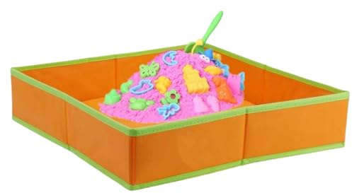 Qzdtue - Mesa de sensorial para mesa de actividad plegable, juego no tejido impermeable para niños y niñas, interior y exterior, guardería, jardín, jardín, juego educativo AMU