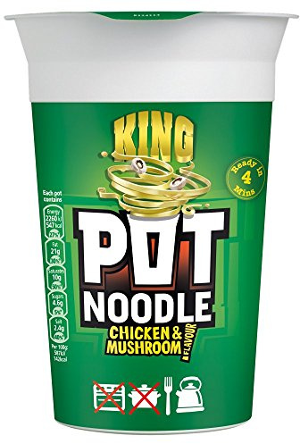 Pot Noodle King Size Pollo & Funghi (confezione x 12 x 1)