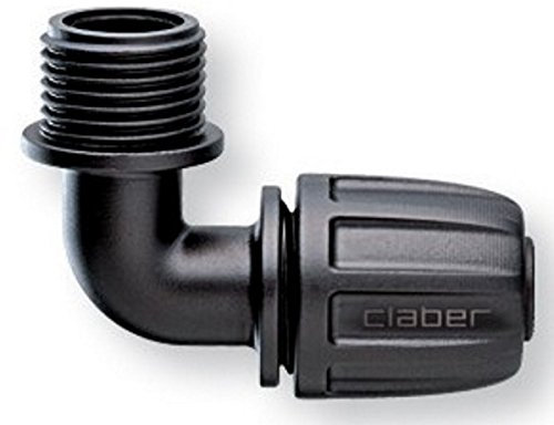 Claber Gomito di compressione con connettore filettato da 1/2 (4)