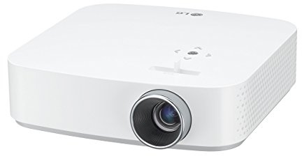 LG PF50KA 100” Portable Full HD (1920 x 1080) LED Smart TV Home Theater CineBeam Projector with Built-in Battery (2.5 hours) - White